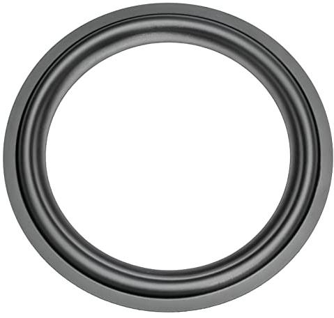 Recambo 6 Zoll / 152mm Gummi Lautsprecher Sicken Surround Ringe - Woofer Ersatzteile Set für Lautsprecherreparatur | 2 Stück