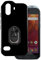 Schutzhülle für CAT S61, ultradünne Handyhülle + Ringhalter, Ständer, Gel-Pudding, weiches Silikon, für CAT S61 13,2 cm (5,2 Zoll) (BlackRing-B)