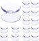 XPEX 30 piezas ventosas para cristal,ventosas,ventosa,Suave y grueso, perfecto para superficies lisas como ventanas, espejos