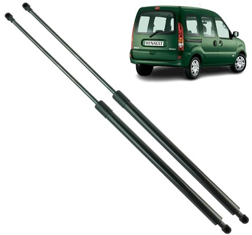 STARKIT PERFORMANCE Vérins de coffre compatibles pour Kangoo 1 et Nissan Kubistar (1997-2010) Noir, 690 mm, 640 N, Hayon, Métal, Supports de hayon, Vérins de coffre, Trunk struts