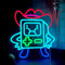 WIOSOUL Gaming-Neonlicht, Neonschilder mit Haken, Spiel-Neonlicht, Neon-Wandleuchte für USB-Kabel, dimmbares Gaming-Licht, Neon-Schirmlicht für Zimmer, Höhle, Party, Bar, Geburtstagsdeko