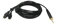 System-S Cavo di ricambio audio 2 m AUX jack intrecciato per cuffie Sennheiser HD650 HD600 HD580 HD660S HD6XX