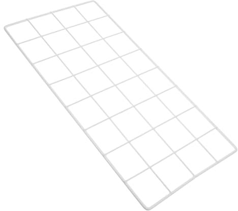 HOMOCONO Panel De Rejilla Decorativa para Fotos Estante De Almacenamiento para Sala Dormitorio y Oficina Organizador De Pared Color