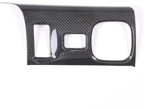 Innenraum Auto Zubehör Für Toyota 86 Für Subaru Für BRZ 2022 Carbon Faser Auto Getriebe Shift Panel Sitz Heizung Einstellung Rahmen Trim Aufkleber Zubehör Auto Innenraum Zubehör(Style B Matte Carbon)