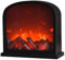 Comebachome Fake Fireplace LED Seamless Mini Fireplace with 3D Flame Effect Portable Electric Fireplace with Timer Switch for Indoor & Outdoor Christmas Décor, Electric Fireplace, Mini Fireplace