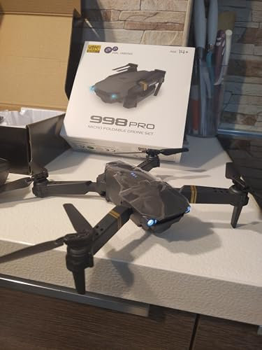 MINI DRONE QUADRICOTTERO PIEGHEVOLE CON TELECAMERA TELECOMANDO O SMARTPHONE WIFI