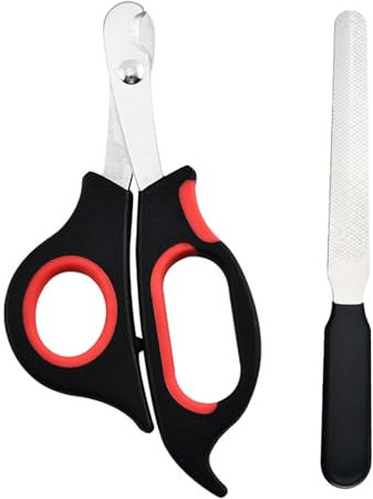 3Pcs Dog Nail File Metal Emery Boards for Dogs Cats Nail Grooming Tool for Smoothing Rough Edges Pet Filer for Large Small Breeds Puppies Toenails Effective JFb724 (Black, 13.5cmX6.5cmX1cm)