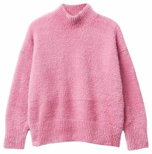United Colors of Benetton Maglia Lupetto M/L 19bac200i Maglione Bambine e Ragazze