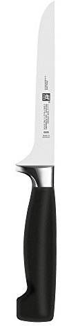 ZWILLING Four Star 5.5-inch Razor-Sharp German High Carbon Stainless Steel Boning Knife, Made in Company-Owned German Factory with Special Formula Steel perfected for almost 300 Years, Dishwasher Safe