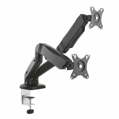 AISENS DT27TSR-045 Soporte de Mesa Doble para Monitor de 13 a 27 VESA 100x100 Máx 6.5kg