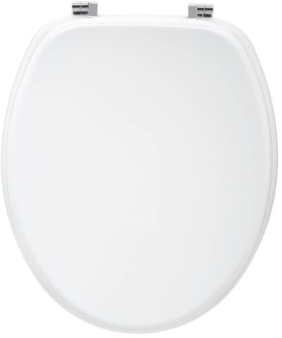 5five - weißer wc-sitz aus holz