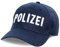 Alsino Polizei Mütze Baseball Cap Kappe Käppi Basecap Baseballcap - Farbe: Blau - verstellbar - Baumwolle