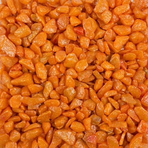 Fuchs seit 1895 Dekosteine Farbsteine Dekogranulat 5-8mm 1000g in versch. Farben, Farbe:orange
