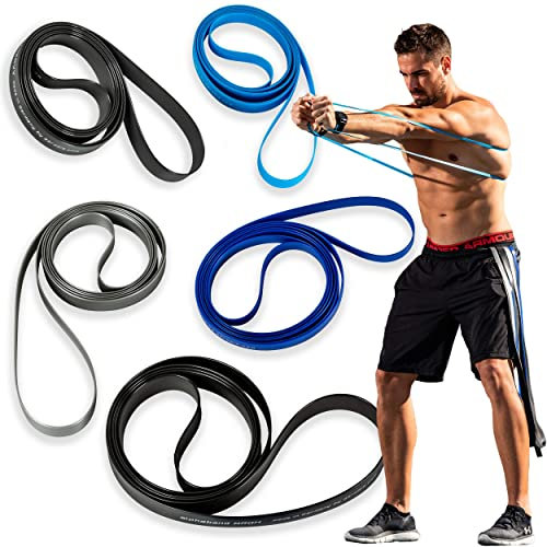 aerobis® alphaband Loop | Stärke: XHeavy | Profi Fitnessband als 100 cm Ring | Loop Band für Sport & Gymnastik | Widerstandsband Indoor & Outdoor | Fitness Krafttraining aus Deutschland
