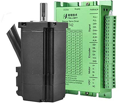 RTELLIGENT Closed Loop Nema 17 Stepper Motor and Driver T42+42A03EC 30Ncm 2A 24-50 V Gleichstrom mit Encoder-Feedback für 3D-Drucker