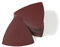 LEONTOOL 30 Pcs 3-1/8 Inch (80mm) Triangular Hook & Loop Oscillating Multitool Sanding Pads Triangle Sanding Pads 800 Grit No Hole Triangle Sandpaper Detail Sander Sandpaper for Wood Metal Polishing