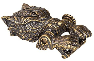 Paracord Planet | Boucle de bracelet paracorde Wildcats et Bêtes of Legend | Idéal pour les loisirs créatifs en paracorde et plus encore, Fenrir, L