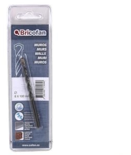 BL 1 Stück Mauerbohrer Bricofan 8 x 120 mm