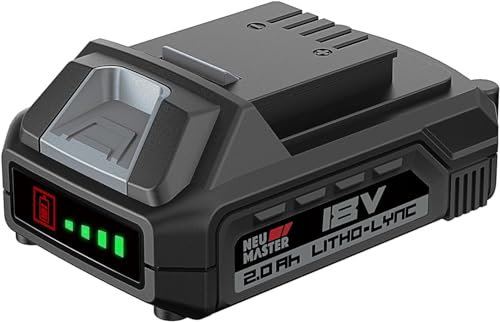 NEU MASTER New Battery System 2.0AH Lithium-Ion Battery for NEU MASTER Li-Ion 18V Tools(NBT0022-1820