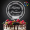 Personalised LED Wedding Cake Toppers - Bride & Groommr & MRS - 7 Color Changes, Light Up Decorations with Any Name - Design 2