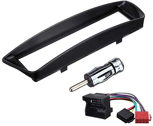Xtahdge Façade d'autoradio 1 CD DVD Dash Audio Intérieur Cache-façade pour C1 pour 107