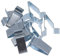 VekAuto 10 Piezas Clip De Retención De Panel De Moldura De Puerta De Portón Trasero para Audi A3 06-13 Duradero Clip De Resorte De Cuerpo De Panel De Moldura De Tono Plateado Metal