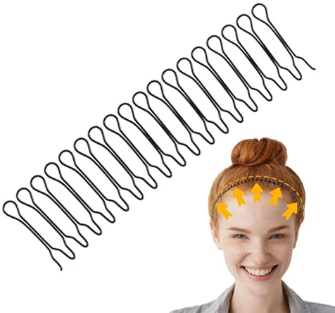 Peigne à cheveux en fil métallique - Pinces à cheveux invisibles extensibles, peigne fixateur de finition de cheveux | Peigne fixateur de finition de cheveux en forme de U, peignes l