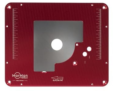 MarMan Router Table Insert Plate (Compatible with Kreg Tables and Triton Routers) IP2.0K-TRI