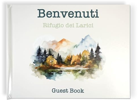 PHOTOCITY Gästebuch für Häuser in den Bergen, Gästebuch für B&Bs, Hotels, Bauernhäuser, Gästebuch für Zufluchtsorte, Residenzen in den Bergen (Montagna)