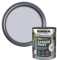 AOC24 Garden Fence Paint 750ml – Multi-Surface Exterior Paint for Wood, Brick, Metal, Stone & Terracotta – Waterproof, Resists Fading, Matt Finish for Sheds, Fences, Garden Furniture Pewter Grey