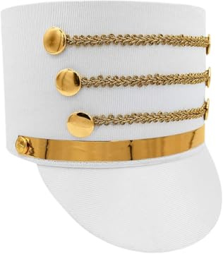 Manolyee Toy Soldier Hat - Nutcracker Accessory Top Hat | Marching Band Accessory | for Stage Performance Christmas Carnival Halloween Family Gatherings Parades