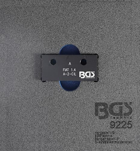 BGS 9225 | Werkstattwageneinlage 1/6: Nockenwellen-Arretierblock | für Fiat, Lancia 1.4 12V | Motorsteuerzeiten einstellen