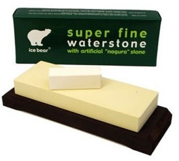 RDGTOOLS Ice Bear King Japanese Waterstone Polishing 10000 Grit 384033 + Nagura Stone