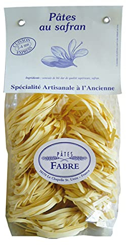 Pâtes Fabre Gourmet Tagliatelle mit edlem Safran 250g aus Frankreich