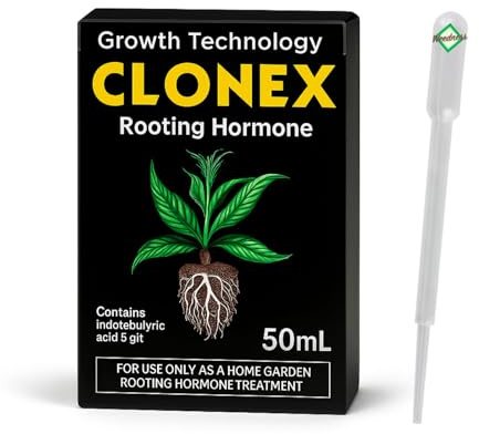 Clonex Rooting Gel 50 ml - Rooting Powder for Cuttings Rooting Activator Rooting Hormone Rooting Gel Rooting Powder Rooting Aid