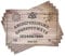 ABAKUHAUS Planche Ouija Lot de Sets de Table en 4 pièces, Texture en Bois, Tissu Lavable pour Salle à Manger et Cuisine, Standard, Taupe