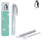 Stainless Steel Straw Set by NestMore™ | With Travel Case & Cleaning Brush | FREE SILICONE TIP