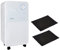 Deumidificatore e purificatore d'aria Noaton DF 4114 + 2 filtri a carbone C2, max 13,5 L/giorno, per ambienti fino a 25 m²/63 m3, max 180 W, tubo flessibile di scarico, asciugatura biancheria, timer