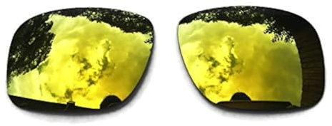 POLARLENS Lentes de repuesto POLARIZADAS para gafas de sol Oakley Holbrook (oro de 24 k)