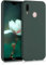 kwmobile Housse Compatible avec Huawei P20 Lite Coque - Housse de téléphone Protection Souple en Silicone - Vert Mousse