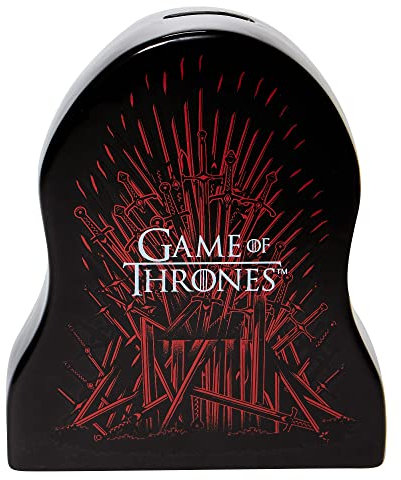 Game Of Thrones Collection Keramikbank aus Eisen-Thron, 7.5 H x 2.05 W x 6.3 L