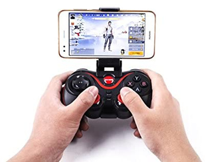 S3 Wireless Bluetooth Gamepad Joystick for PC Android Smartphone / Tablet / Smart TV / TV Box Supports Wilderness