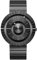 EUTOUR Uhren Herren Herrenuhr Magnet Uhr kein Glas Kugellager Quarz Armbanduhr mit Edelstahl Armband Schwarz-42mm