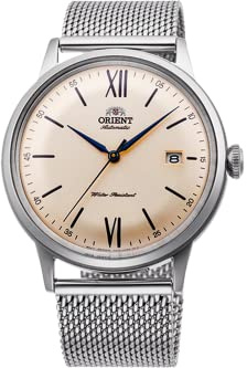 Orient Bambino Version 6 Automatic/Hand Winding 40.5mm Dress Watch, Blue Dial RA-AC0020G30B