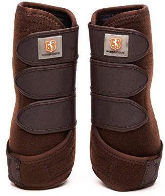 Horsecode Gamaschen Brown Basic Fesselkopfgamaschen L