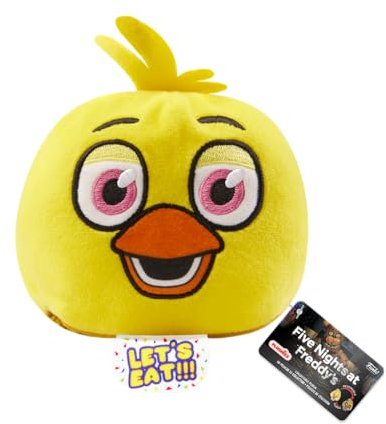 Funko Plush: Five Nights at Freddy's (FNAF) Reversible Heads - 4 Chica The Chicken - Plüschtier - Geschenkidee Zum Geburtstag - Offizielle Handelswaren - Gefüllt Plüschtiere Für Kinder