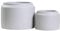 Olly & Rose Porto Plant Pots - Light Grey Ceramic Jar Design Plant Pots Indoor & Outdoor Set 2 Planters (Light Grey)