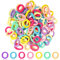 Cooetr Elastici Capelli Bambina, 100 Pezzi Elastici Capelli Bambini, Elastici per Capelli Bambina Multicolore Capelli Piccoli e Morbidi Ragazze Coda di Cavallo per Bambine