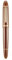 Jinhao X159 Fine Nib Fountain Pen, Brown with Golden Clip Acrylic Big Size Writing Pen