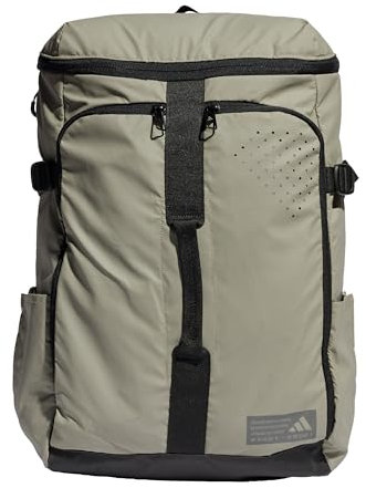 adidas Unisex Hybrid Backpack, Silver Pebble/Black, One Size